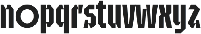 UT Sracotien ExtraCondensed SemiBold otf (600) Font LOWERCASE