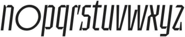 UT Sracotien Oblique ExtraCondensed Light otf (300) Font LOWERCASE