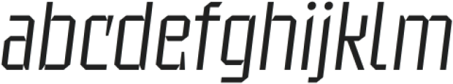 UT Sracotien Oblique SemiCondensed Light otf (300) FONT