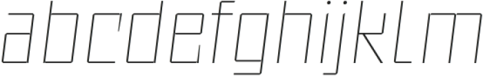 UT Sracotien Oblique Thin otf (100) FONT