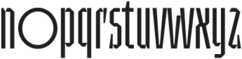 UT Sracotien UltraCondensed Light otf (300) Font LOWERCASE