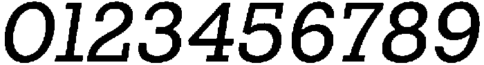 UT Symbold Oblique otf (700) Font OTHER CHARS