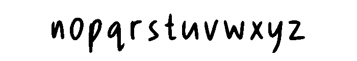 Uteas Font Regular Font LOWERCASE