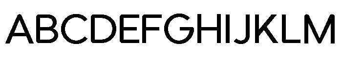 Utendo Regular Font UPPERCASE