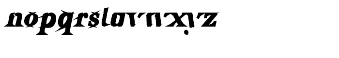 Utile Inky Italic Font LOWERCASE
