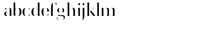 Utile Italic Font LOWERCASE