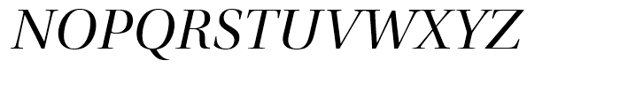Utopia Display Italic Font UPPERCASE