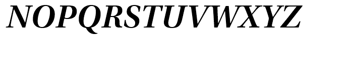 Utopia SemiBold Subhead Italic Font UPPERCASE