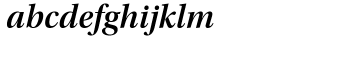 Utopia SemiBold Subhead Italic Font LOWERCASE