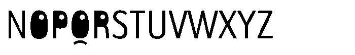 UT Ayonah Regular Font UPPERCASE