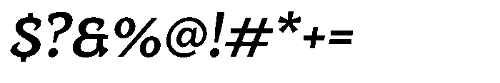 UT Bigha Oblique Font OTHER CHARS