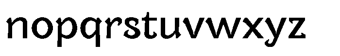 UT Bigha Regular Font LOWERCASE