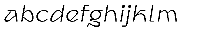UT Cadiro Oblique FONT