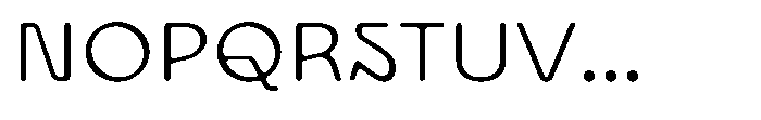 UT Cadiro Rounded Font UPPERCASE