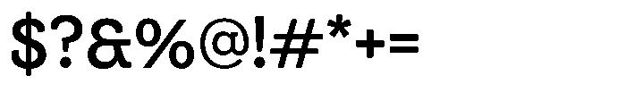 UT Cazgo Regular Font OTHER CHARS