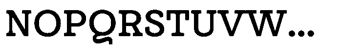 UT Cazgo Regular Font UPPERCASE