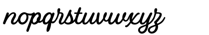 UT Coffean Font Duo Script Font LOWERCASE