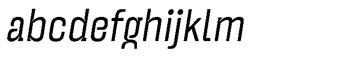 UT Garoga Oblique FONT