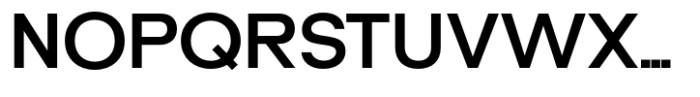 UT Glasgow Grotesk Semi Bold Font UPPERCASE