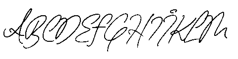 UT Mynabali Script Font UPPERCASE