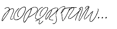 UT Mynabali Script Font UPPERCASE