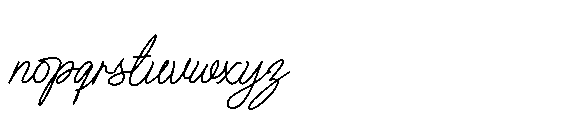 UT Nikahan Script UT Nikahan Monoline Font LOWERCASE