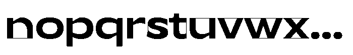 UT Noxdev Close Font LOWERCASE