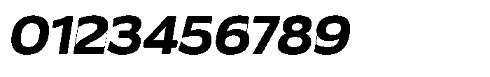 UT Noxdev Oblique Close Font OTHER CHARS