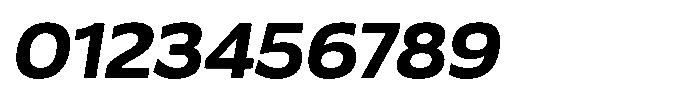 UT Noxdev Oblique Open Font OTHER CHARS