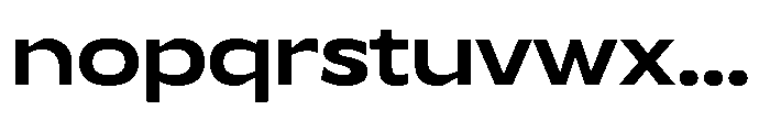 UT Noxdev Open Font LOWERCASE
