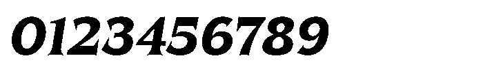 UT Qlared Oblique Font OTHER CHARS