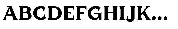 UT Qlared Regular Font UPPERCASE