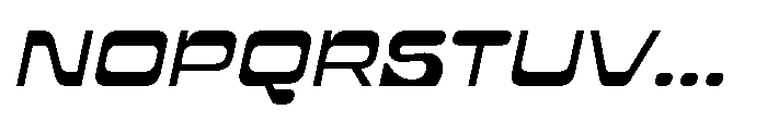UT Shrounda Oblique Font UPPERCASE