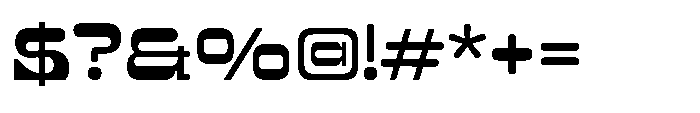 UT Shrounda Regular Font OTHER CHARS