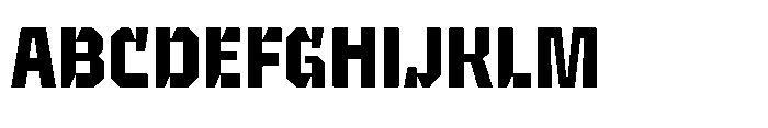 UT Sracotien Bold Font UPPERCASE