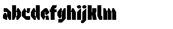 UT Sracotien Condensed Black FONT