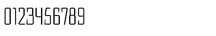 UT Sracotien Condensed Extra Light Font OTHER CHARS