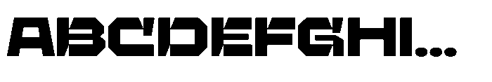 UT Sracotien Expanded Black Font UPPERCASE