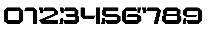 UT Sracotien Expanded Bold Font OTHER CHARS