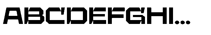 UT Sracotien Expanded Bold Font UPPERCASE