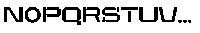 UT Sracotien Expanded Semi Bold Font UPPERCASE