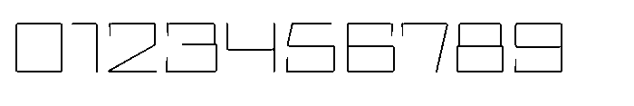 UT Sracotien Expanded Thin Font OTHER CHARS