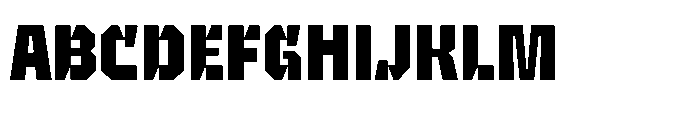 UT Sracotien Extra Bold Font UPPERCASE