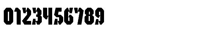 UT Sracotien Extra Condensed Bold Font OTHER CHARS