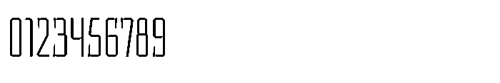 UT Sracotien Extra Condensed Extra Light Font OTHER CHARS