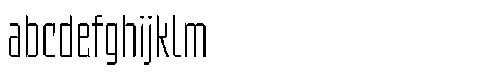UT Sracotien Extra Condensed Extra Light FONT
