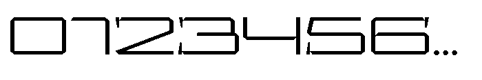 UT Sracotien Extra Expanded Light Font OTHER CHARS