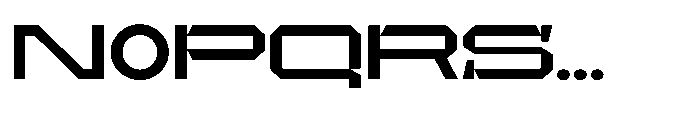 UT Sracotien Extra Expanded Semi Bold Font UPPERCASE