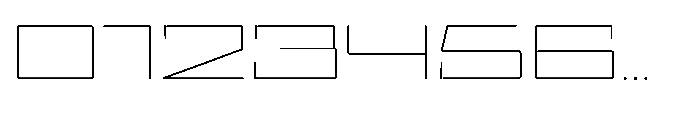 UT Sracotien Extra Expanded Thin Font OTHER CHARS