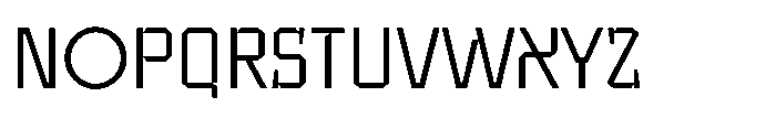 UT Sracotien Light Font UPPERCASE